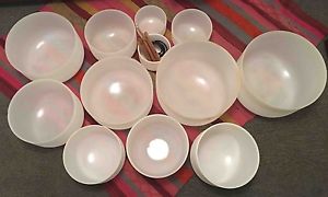 Quartz Crystal Singing Bowls