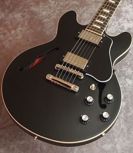 Gibson Memphis ES-339 Satin Ebony Black made in 2015 NEW w/Hardcase