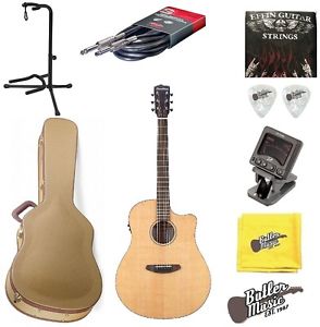 Breedlove Pursuit Dreadnought Acoustic Electric Guitar w/ GD Hardcase + More!!!