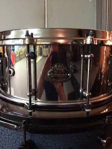 Deliverance Custom Drums Polished Stainless Steel Snare Drum