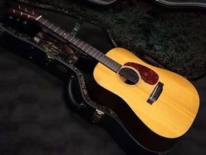 Martin D-18V 2002s Brown w/hard case Free shipping Guiter Bass From JAPAN #X407