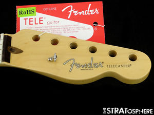 Fender American CHANNEL BOUND Telecaster NECK Tele USA, Compound Radius Rosewood
