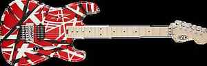 EVH Stripe Series Electric Guitar, Red/Black/White - NEW in Stock