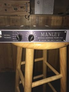 Manley VTL Tube Mono Reference Mic Preamp