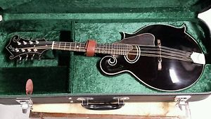 Northfield Mandolin  Black NF-F2SBG with Case