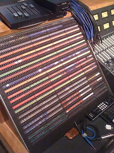 Audio Accessories Professional 20 Row TT PATCH BAY Wired to ELCO Connectors