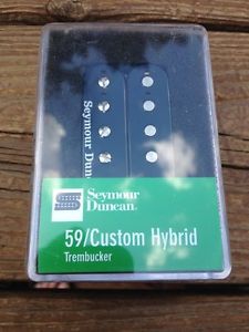 NEW Seymour duncan TB-16 59 Custom Hybrid Bridge Trembucker Black Pickup