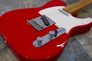 Fender Mexico Telecaster Red Used Electric Guitar W Soft Case Best Buy Japan F/S
