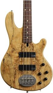 Lakland Skyline 44-01 Deluxe - 44-01 Spalted, Rosewood (Open Box)