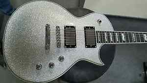 ESP/LTD EC-1000 2014 Silver Sparkle EMG Active Pickups