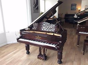 Beautifully-Restored Steinway A Grand Piano 6'1 Polished Rosewood