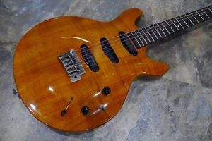 HAMER GMIR-AFN Natural Shiny Finish Used Electric Guitar W Hard Case Japan F/S