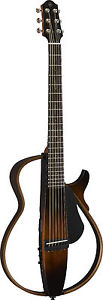 Yamaha SLG200S SILENT Acoustic/Electric Guitar - Tobacco Brown Sunburst