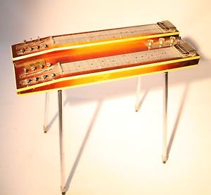 GIBSON CONSOLE GRANDE 1953 Vintage Double Neck 8 String Lap Steel Guitar