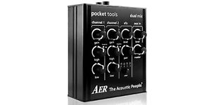 NEW AER Dual Mix 2 Acoustic guitar preamp / DI, 2 channel from Japan