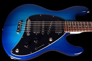 2015 MUSICMAN ERNIE BALL STEVE MORSE SIGNATURE ~ BLUE BURST