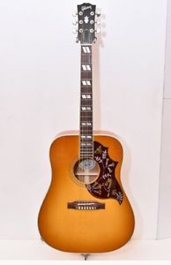 Gibson HUMMINGBIRD Heritage Cherry Sunburst w/hard case F/S Guiter #Q272