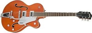 Gretsch G5420T Electromatic Hollowbody Bigsby Electric Guitar Orange Stain