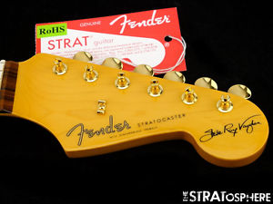 USA Fender SRV Stevie Ray Vaughan Stratocaster NECK + TUNERS Pau Ferro 12" SAVE!