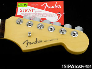 2016 American Fender ELITE Stratocaster Strat NECK+ LOCKING TUNERS USA  Rosewood