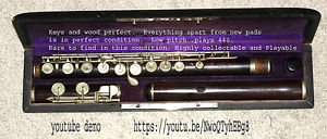 Buffet Crampon  Wood flute Paris handmade