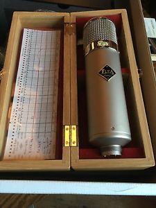 Vintage FLEA 47 Microphone Neumann U47 Clone With extra 4750 Omni Head