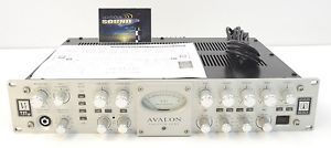 Avalon VT-737sp Class A Mono Tube Channel Strip Microphone Pre VT-737 SP Preamp