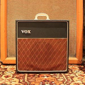 Vintage 1964 Vox AC4 Basketweave Covering 1x8 Elac Valve Amp Amplifier SERVICED