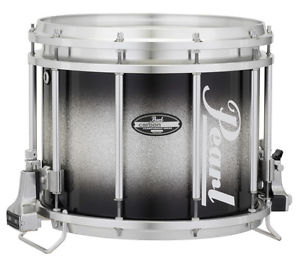 BRAND NEW PEARL FFX CarbonCore Marching Snare Drum 13X11 #368 Black Silver Burst