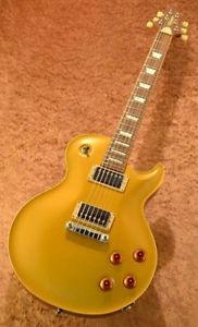 Fibenare Jazz Basic GoldTop w/hard case Free shipping Guitar from Japan #E904