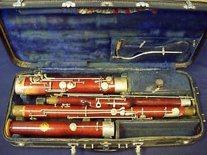 SCHREIBER BASSOON MADE IN GERMANY + BOCAL + CASE