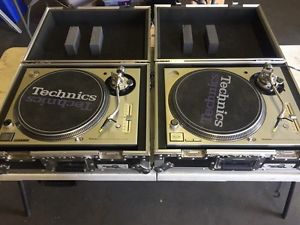 Technics SL-1200M3D Professional Quartz Direct Drive Turntable Pair W/ Cases !!!