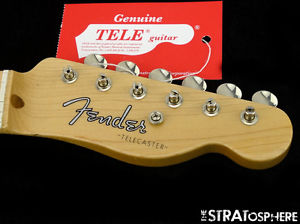 Fender USA Custom Shop 1952 NOS Telecaster NECK + TUNERS Tele Guitar Maple