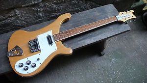 Vintage Rickenbaker Blonde 1973 408 Guitar - All original no issues & Gig Bag