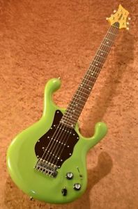 Fibenare Erotic Regime Green w/hard case Free shipping Guitar from Japan #E903