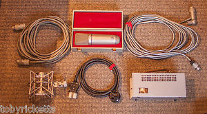 Neumann U67 Vintage studio microphone - Complete original kit, 1966