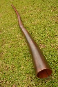 DIDGERIDOO  FROM EUCALYPTUS BLOOD WOOD 237 cm- B +GOOD QUALITY BAG+FREE SHIPPING