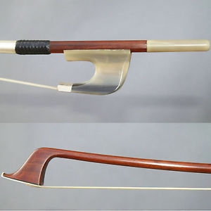 Master Pernambuco Wood Double Bass Bow German Round Stick 740mm 3/4 138.8g