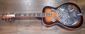 Paul E. Beard Signature Series Gold Tone Resonator Slide Guitar w/Hardshell Case