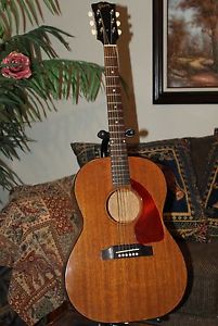 1966 Vintage GIBSON LG-0 Solid Mahogany Acoustic Guitar USA Smooth Player, NICE!