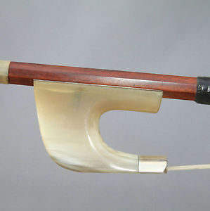 Master Pernambuco Wood Double Bass Bow German Round Stick 758mm 4/4 143.5g