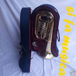 GRASSI basso tuba laccato 4 cilindri in FA + case x Banda e Orchestra Sinfonica
