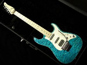 TOM ANDERSON Drop Top Classic Bora Bora Blue w/hard case F/S Guiter Bass #X880