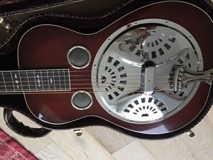 Richie Owens Rare Resonator Guitar Hand Built by Richie's dad - beautifully made