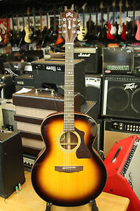 Guild GAD-JF48ATB Acoustic/Electric Guitar w/ Guild HSC