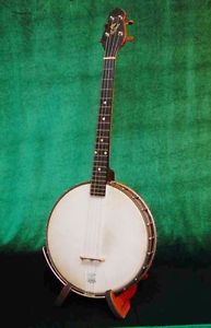 Gibson TB-1, 1922, VG Condition Vintage 4 Strings Tenor Banjo w/OHC