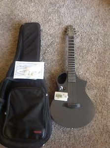 Composite Acoustics Cargo ELE Acoustic-Electric Guitar Raw Carbon Finish