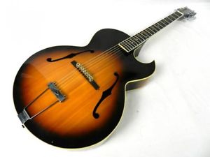 Chaki Pick guitar w/hard case Acoustic guitar From JAPAN Free shipping #D145