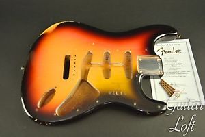 2006 Fender Custom Shop 1960 Stratocaster Relic Body, COA & Neck Plate, 3-TSB