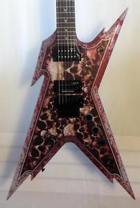Dean Dimebag Razorback Skullz Electric Guitar w/ Hardshell Case Skulls